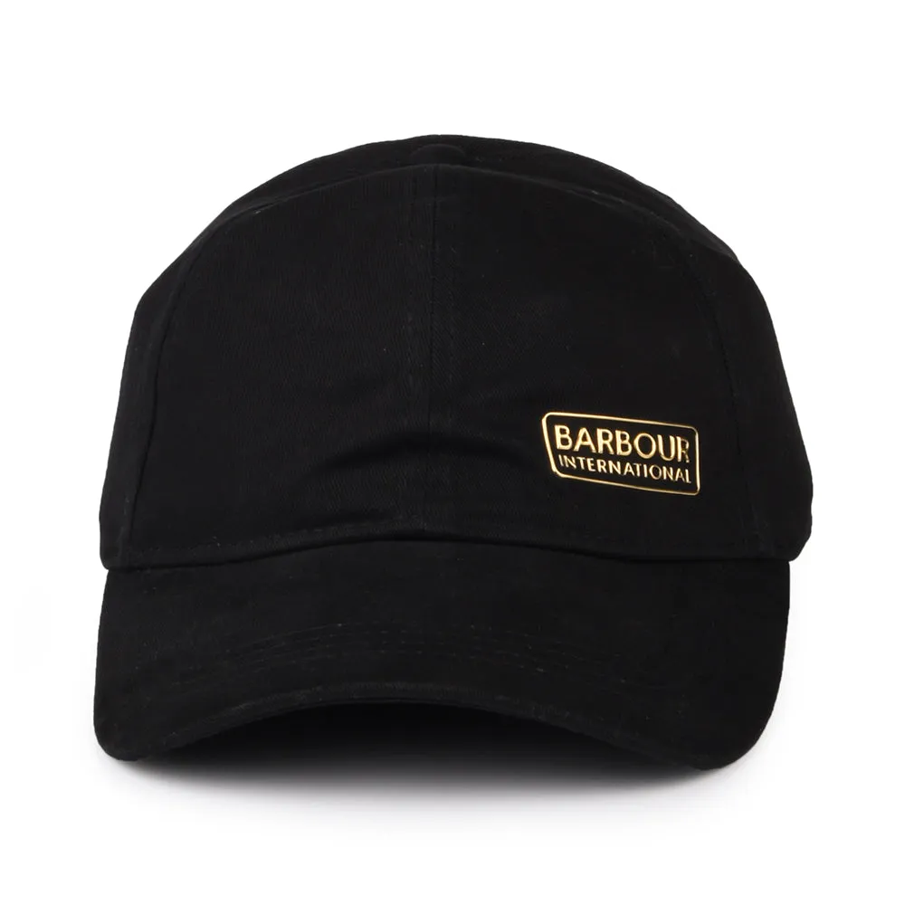 Barbour International Womens Norton Sports Baseball Cap - Black