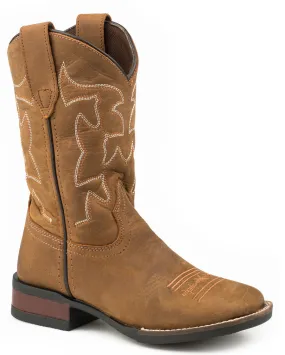 Big Boys' Crazy Horse Western Boots