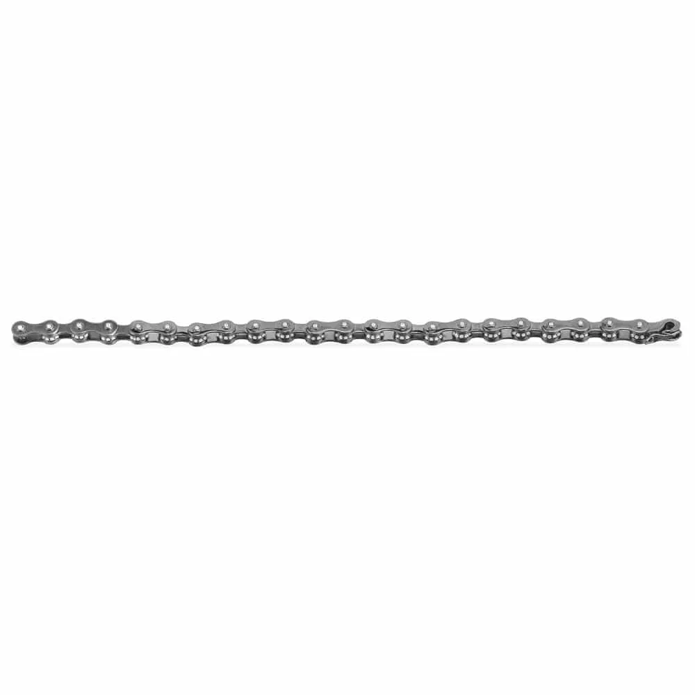 Biker Chain Bracelet - Dark Grey Silver