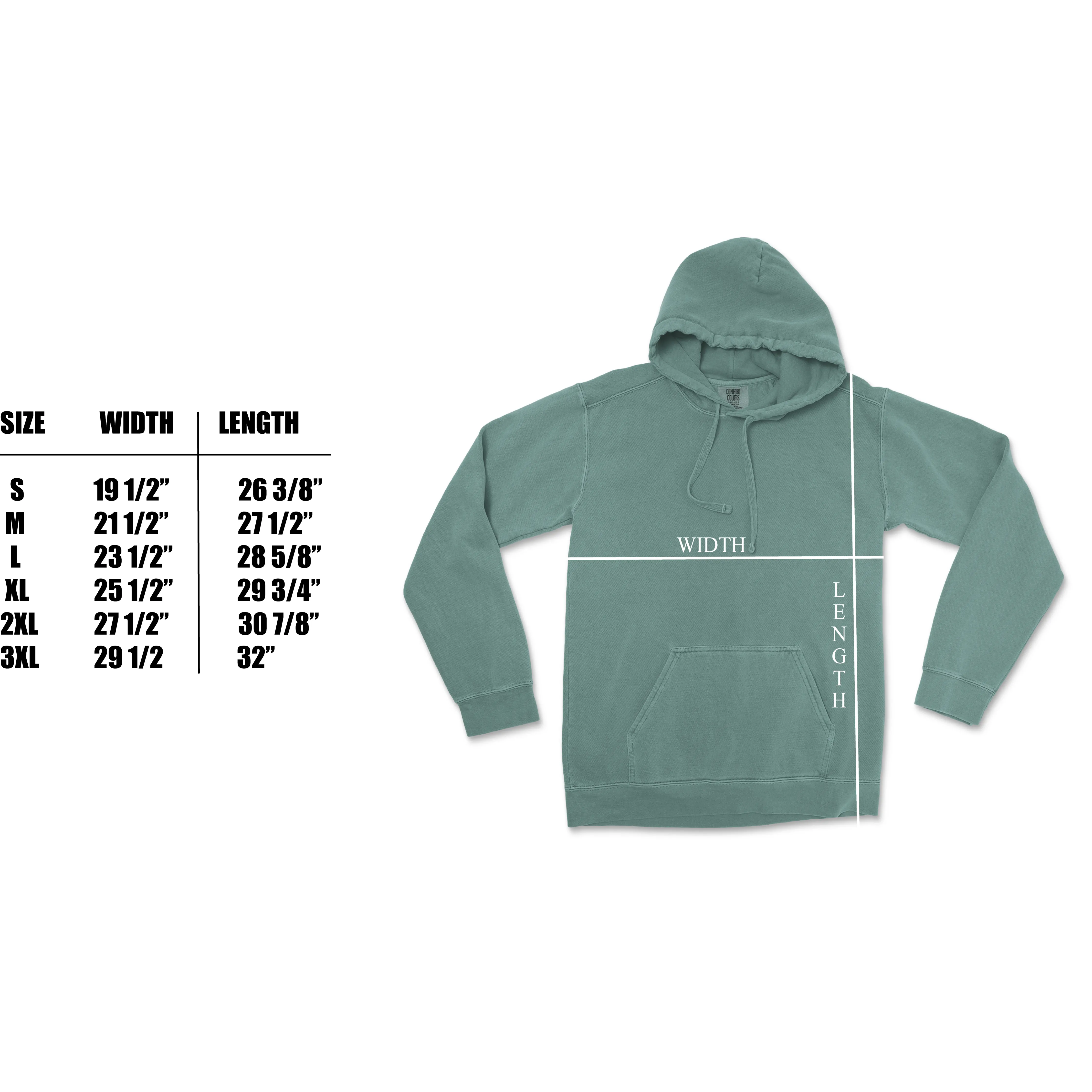 Canyonlands National Park Comfort Colors Hoodie