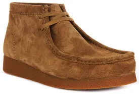 Clarks Wallabee Evo Boot In Sand For Men