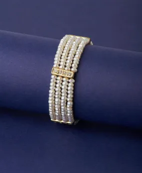 Classic and Elegant Real Pearl Bracelet