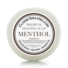 Classic Shaving Mug Soap - 3"  Menthol