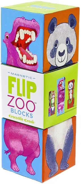 Crocodile Creek - Flip Zoo Blocks World - Animals