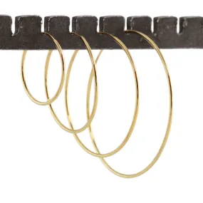 Featherweight Hoop Earrings - Gold-Filled