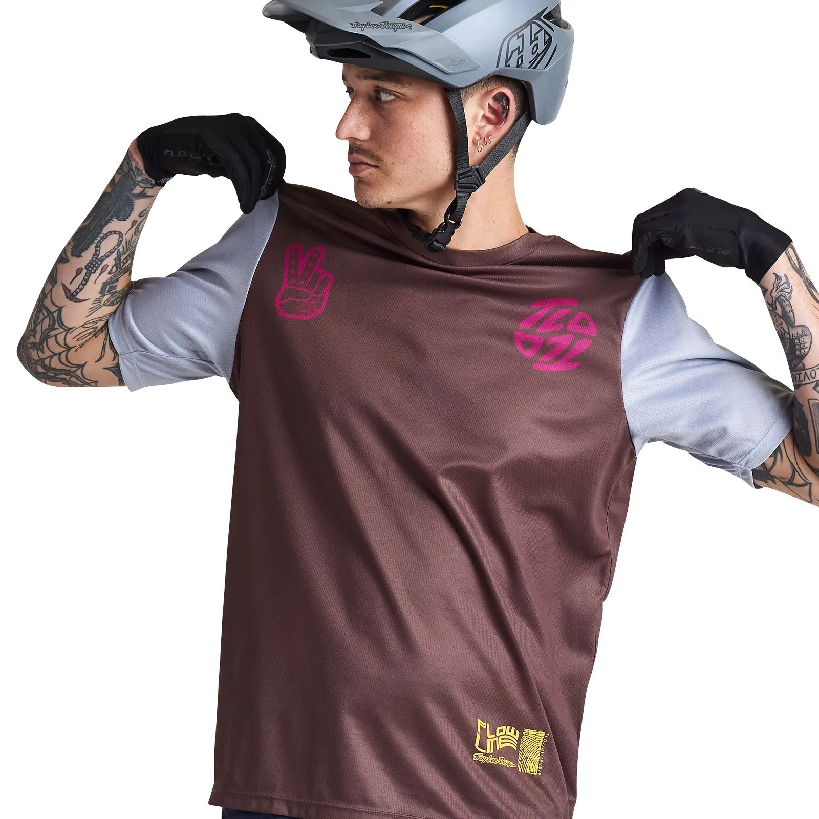 Flowline SS Jersey Flipped Chocolate