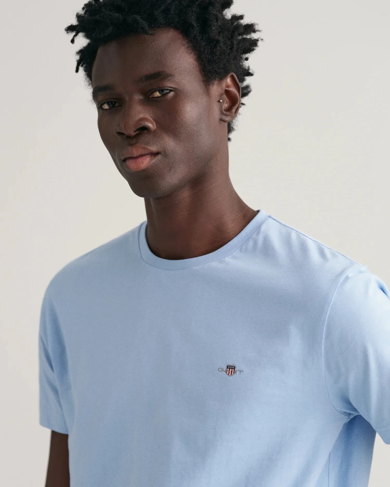 GANT - Shield T-Shirt - Capri Blue