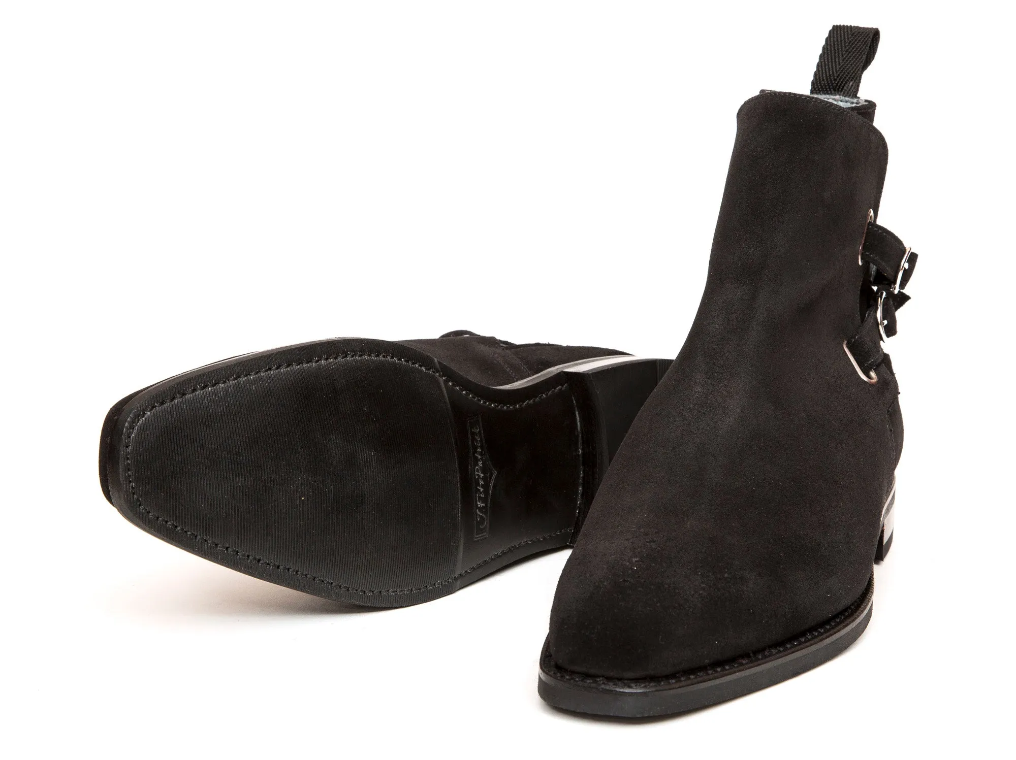 Genesee - MTO - Black Suede - MGF Last - Single Leather Sole