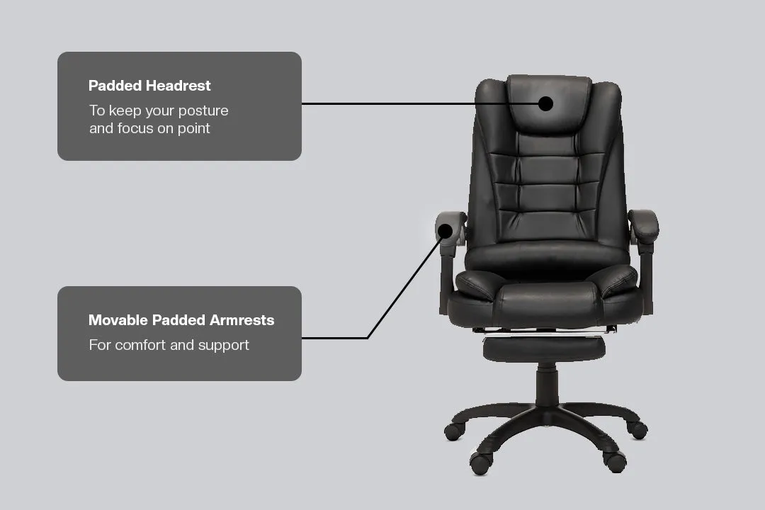 Green Soul Urbane Premium Leatherette Executive Chair