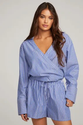 Haley Marmont Stripe Blouse