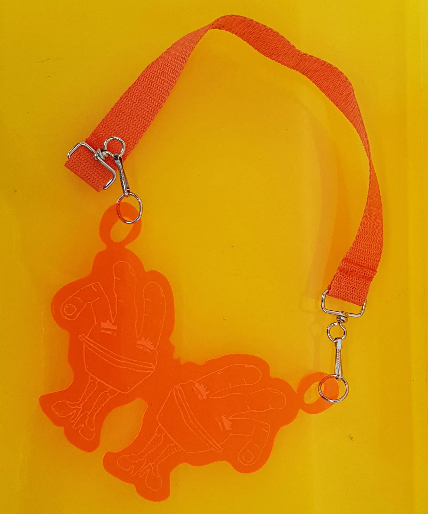 HANDKUN NECKLACE - ORANGE