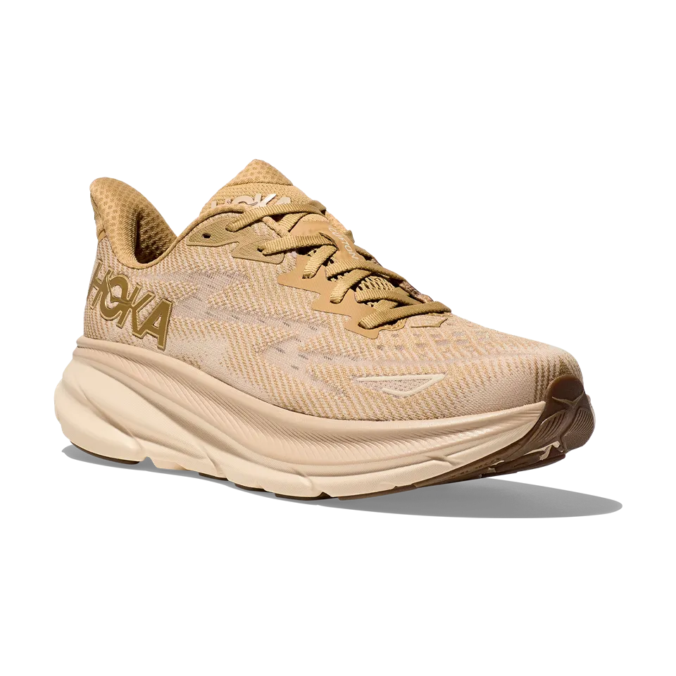 HOKA Men's Clifton 9 Wheat/Shifting Sand