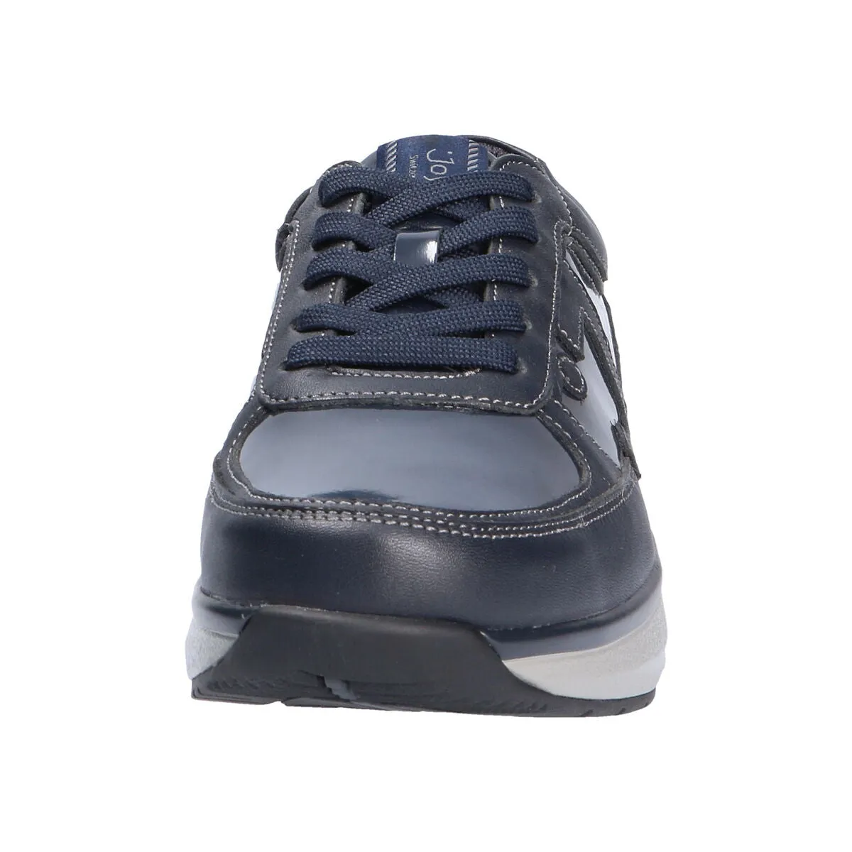 Joya נעל עור ID CASUAL W NAVY צבע כחול לנשים