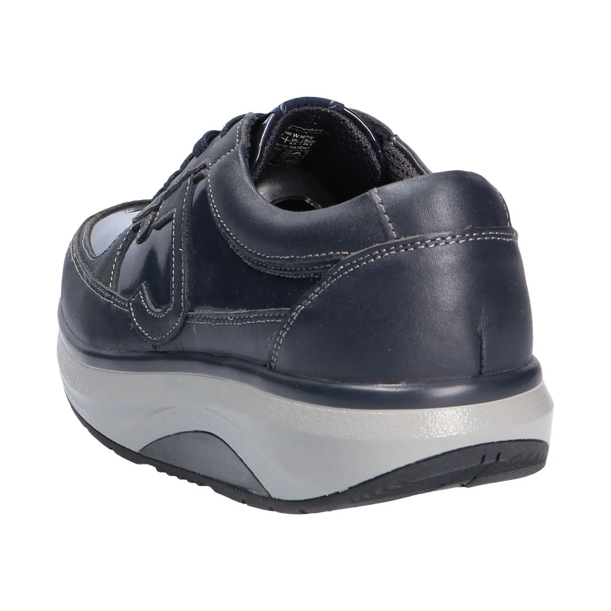 Joya נעל עור ID CASUAL W NAVY צבע כחול לנשים