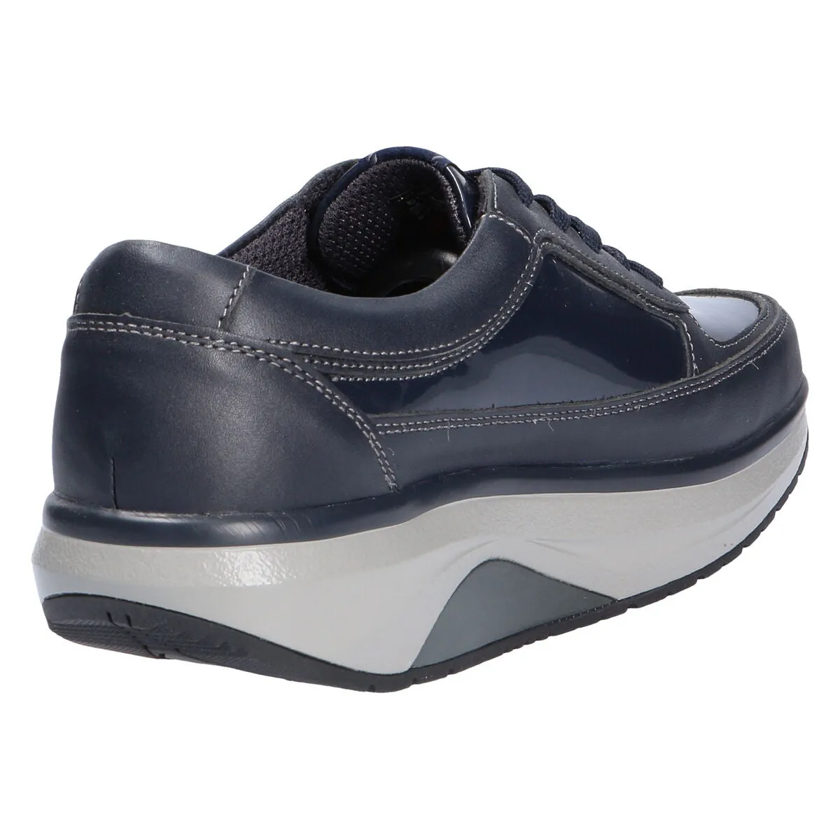 Joya נעל עור ID CASUAL W NAVY צבע כחול לנשים