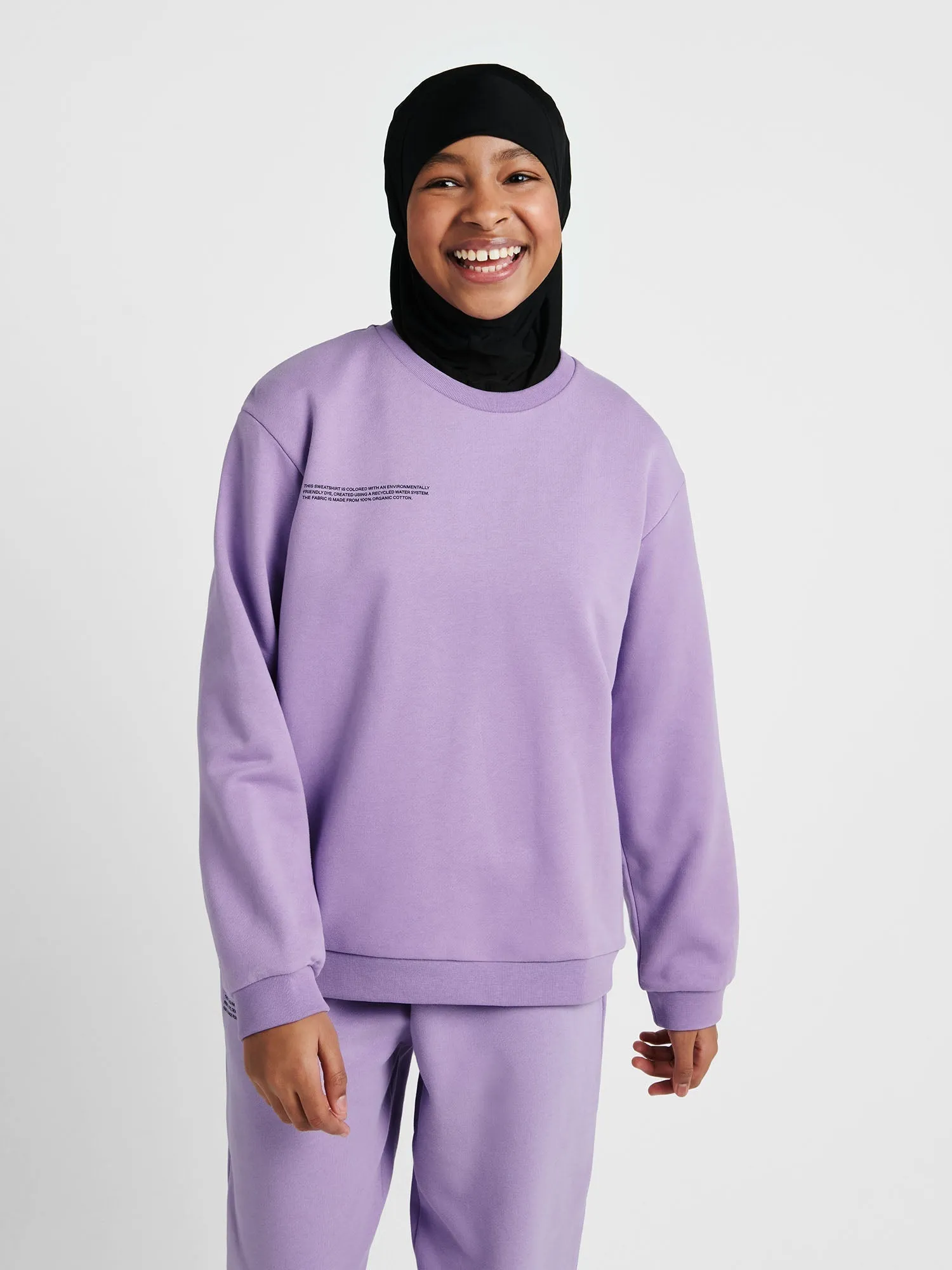 Kids' 365 Midweight Sweatshirt—orchid purple