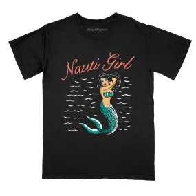 Nauti Girl Comfort Colors Tee