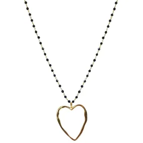 NECKLACE BIG LOVE ONYX