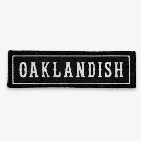 Oaklandish Biker Patch