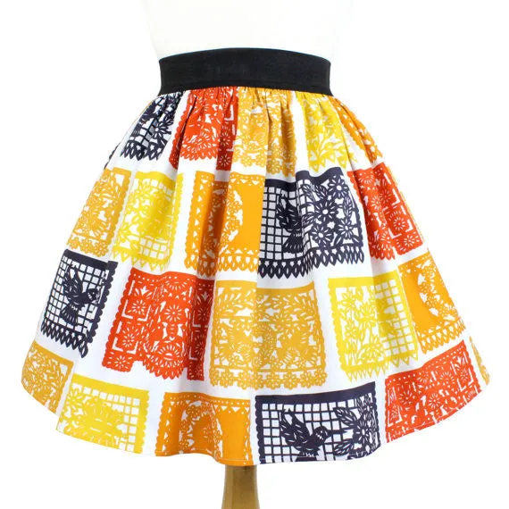 Papel Picado Fiestas Skirt #PS-P11