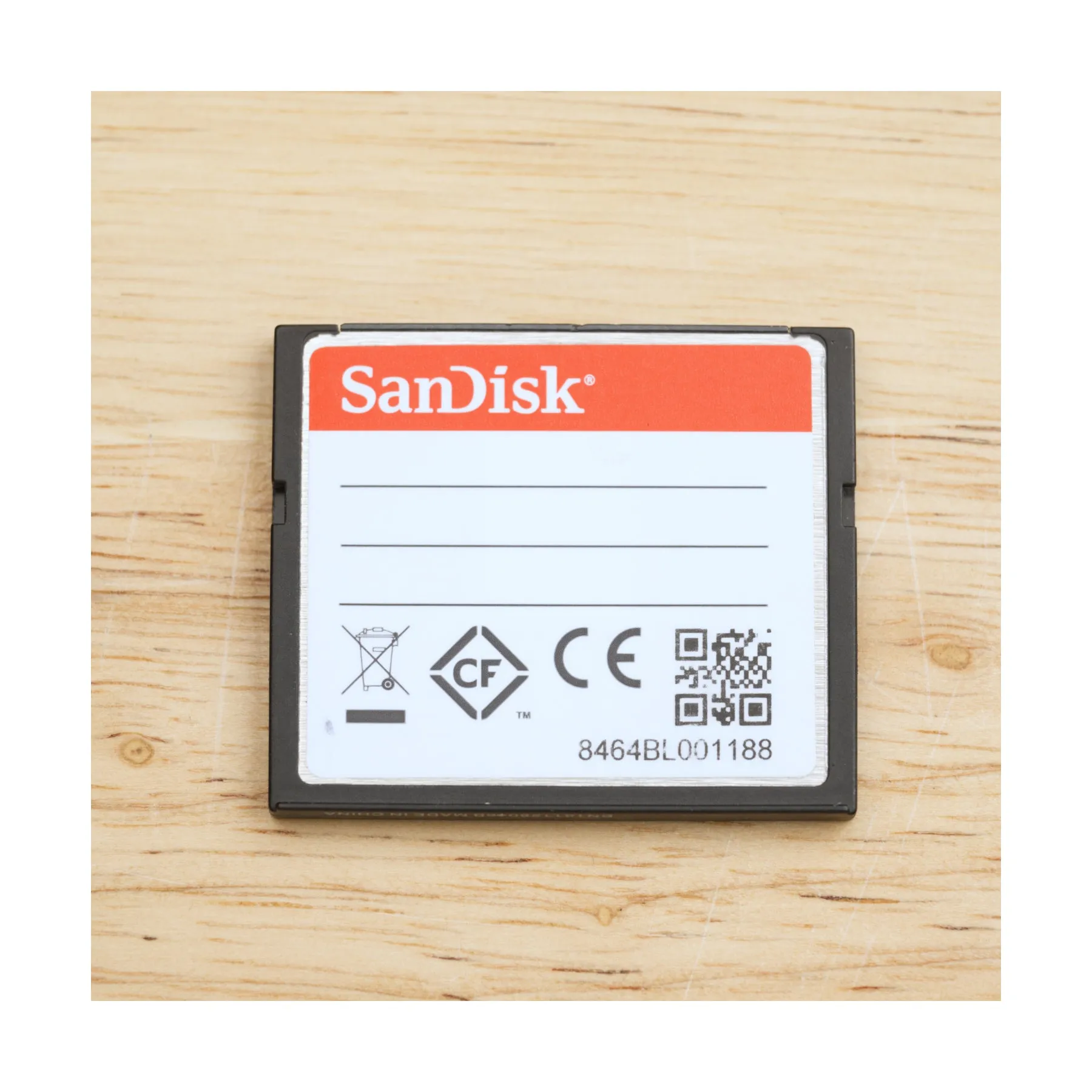 Sandisk 64gb CF Compact Flash memory card - Ex Rental