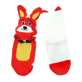 TeeHee Socks Kid's Kangaroo Cotton Short Crew (K1512)