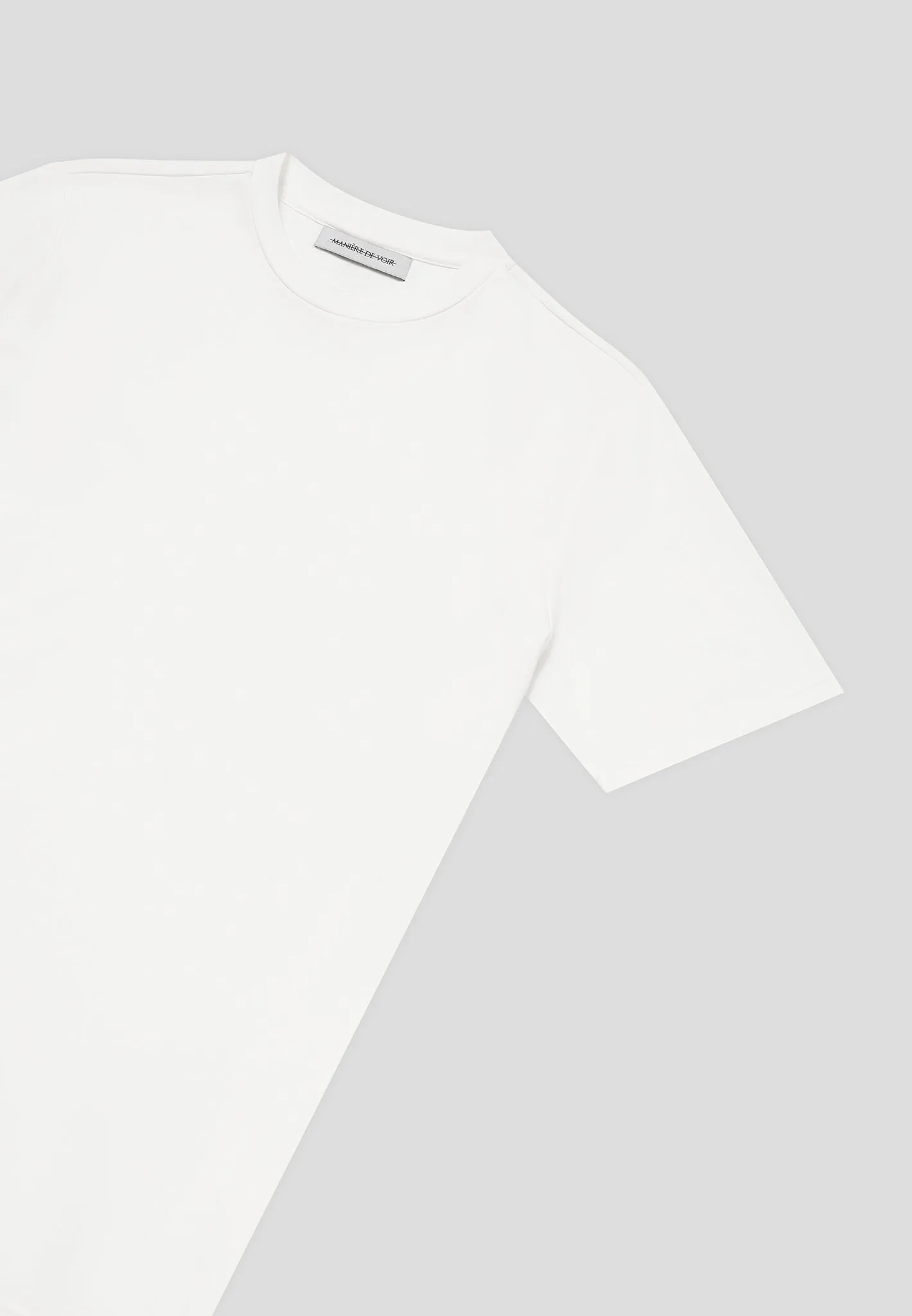 Éternel Fitted Luxe T-Shirt - White