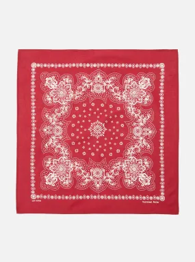 Universal Works Neckerchief in Red Classic Bandana