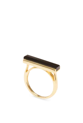 Urban Ring with Black Onyx