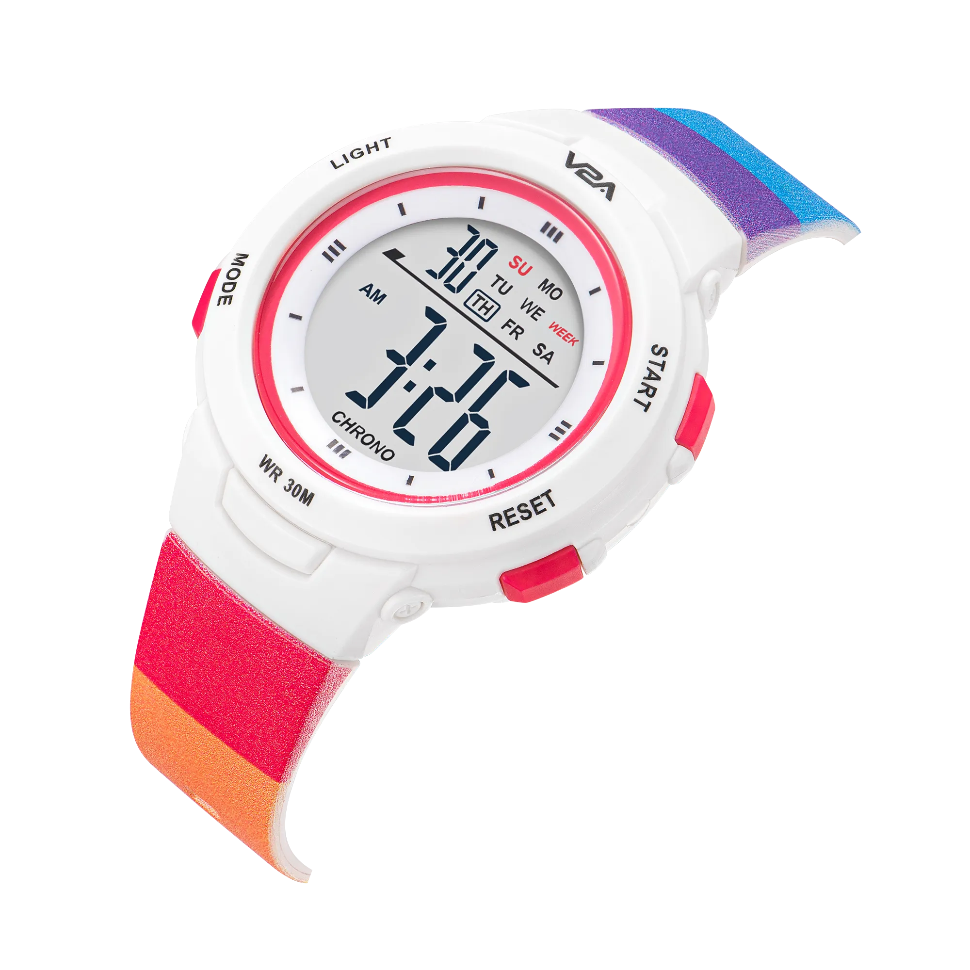 V2A Digital Watch Kids Watch Unisex-Child Between 4 to 13 Years of Age Multi-Functional 30 M Waterproof Digital Sports Watches for Kids | Digital Watch for Kids