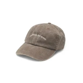 Brown Washed Cap from Vice 84s Académie des Sports - Adjustable and Stylish